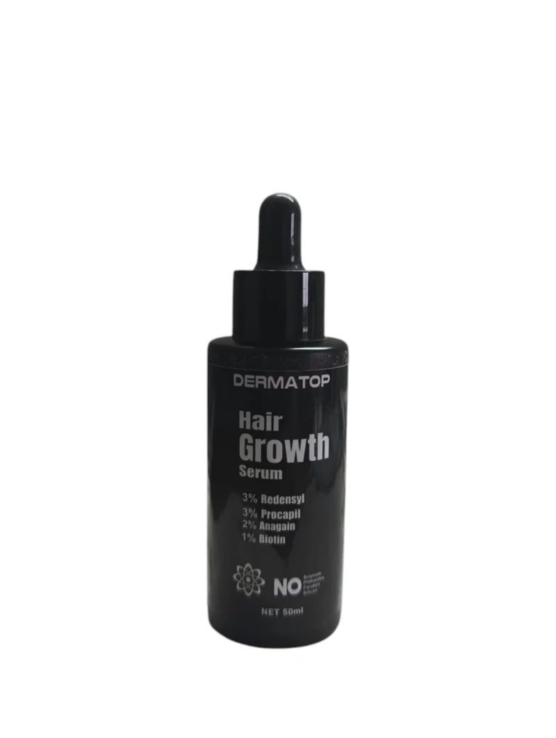 Dermatop Hair Glowth Serum | Redensyl | Procapil | Anagain | Biotin | 50ml